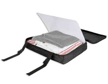 Load image into Gallery viewer, Brookstone® Pack-It™ Packing Cubes with Compression Fit in Black (Set of 3)